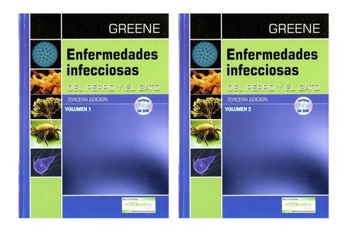 Greene: Enfermedades Infecciosas Perro Y Gato, 3ª - 2 Vols.
