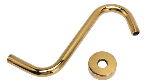 Cabezal De Ducha En Forma De S, Cuello De Cisne, Montado En