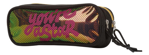 Estojo 2 Comp Capricho Candy Preto - Sestini Liso
