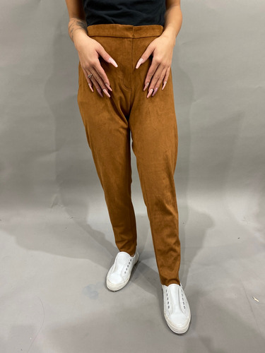 Pantalón Marca Zara (talla Xl) Color Café Como Nuevo