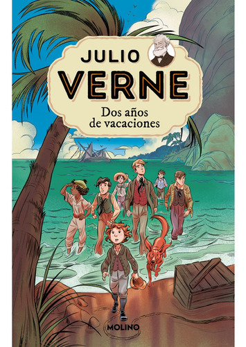 DOS AÑOS DE VACACIONES - JULIO VERNE 1, de Jules Verne. Editorial Molino, tapa blanda en español, 2022