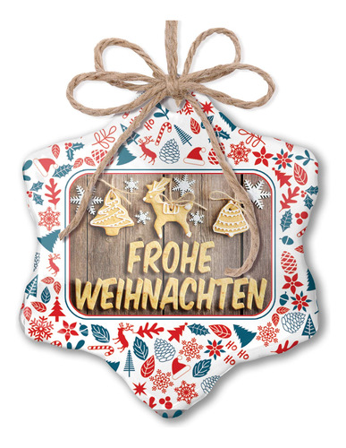 Adorno Navidad Feliz Aleman Alemania Austria Liechtenstein