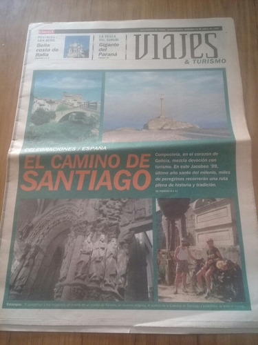 Viajes Y Turismo Diario Clarín 1999 El Camino De Santiago 