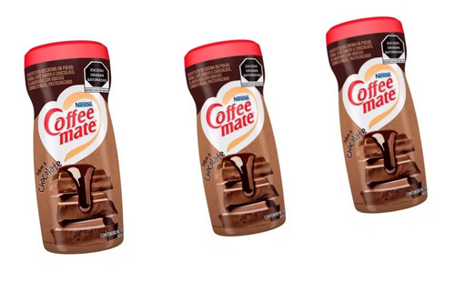 Sustituto De Crema Para Café Coffee Mate Chocolate 400g 3pza