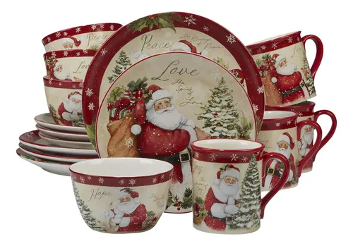 Mercado libre vajillas navideñas new arrivals