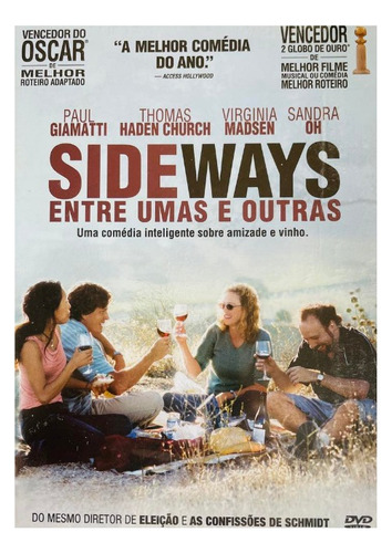 Dvd - Sideways - Entre Umas E Outras