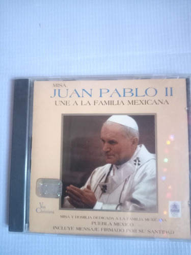 Juan Pablo 2 Une A La Familia Mexicana Disco Compacto Origin (Usado)