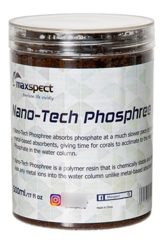 Resina Polimérica Mx Nano-tech Phospheree 500ml Maxspect