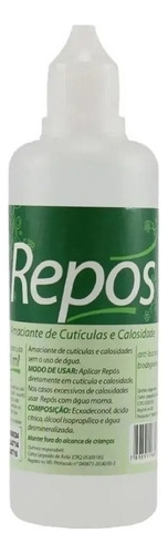 Amaciante De Cutícula E Calosidade 120ml - Repós