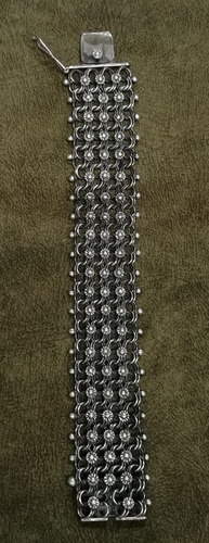 Imagen 3 de 3 de Fina Joyeria Pulsera Plata Mexicana Nueva Cod6618 Asch