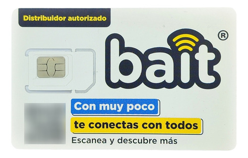 Chip Bait Incluye Recarga De 100 Lada 221