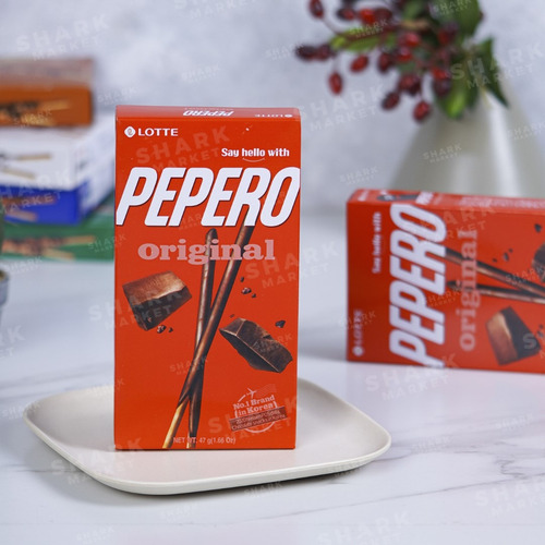 Pepero Original Stick De Galleta Y Chocolate Import Korea