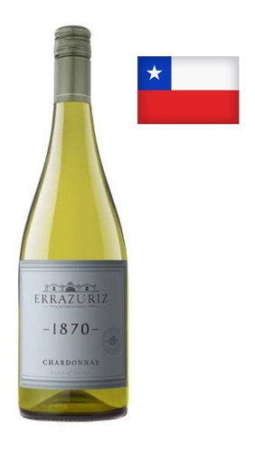 Errazuriz Branco Chardonnay vinho chileno 1870 reserva 750ml