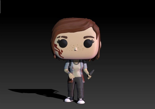 Ellie Williams Chibi (the Last Of Us) Estilo Funko