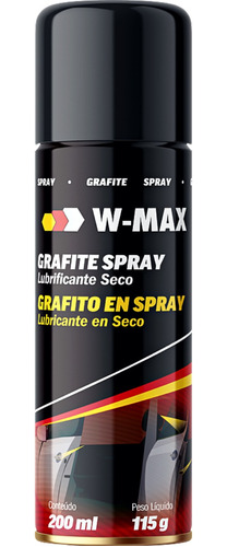 Grafite Spray Lubrificante Seco W Max Wurth 200ml