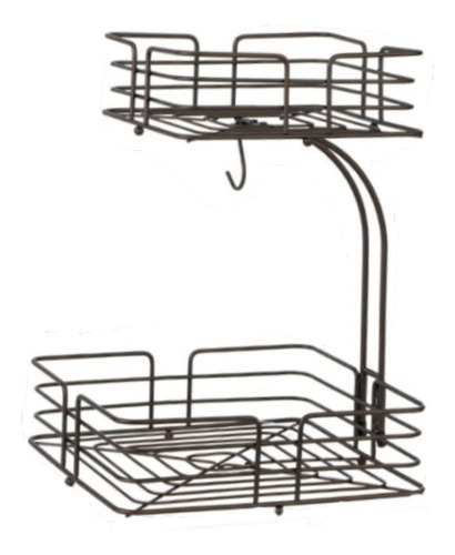 Cesta De Frutas Rack De Hierro Organizador Moderno De Ropa
