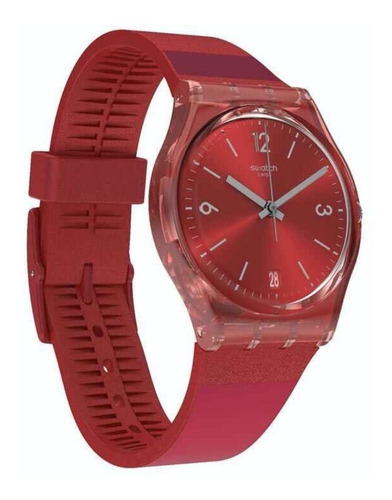 Reloj Swatch Unisex Ruberalda Gr406 Silicona Sumergible