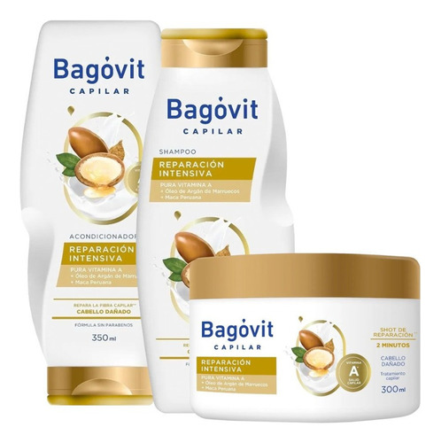 Bagóvit Rep Intensiva Kit Shampoo Y Acond+trat Capilar300ml