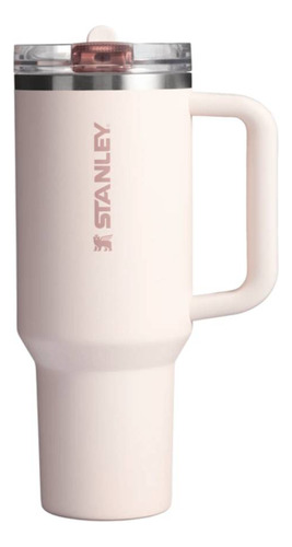 Vaso Stanley Quencher Protour Flip Straw 1.2lt Rose Quartz