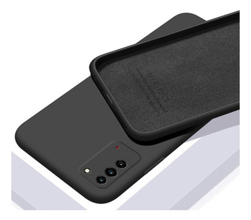 Capa Capinha Aveludada + Pelicula 3d P/ Samsung A02s