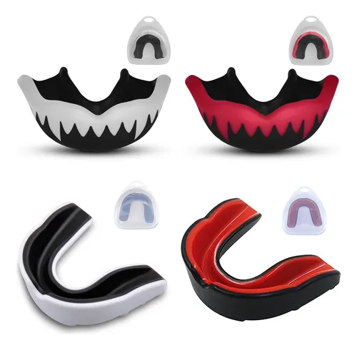 comprar 4 Protectores Bucal Deportivos Silicona Para Boxeo Mma Ufc