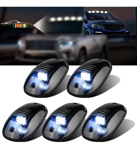 Limicar Luz Marcadora Cabina Ahumada Techo Blanca 9 Led Para