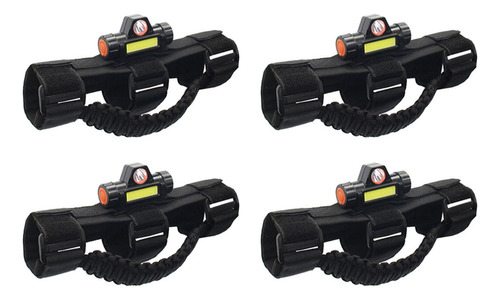 4 Asas Antivuelco Con Luz Abovedada Para Wrangler Cj Yj