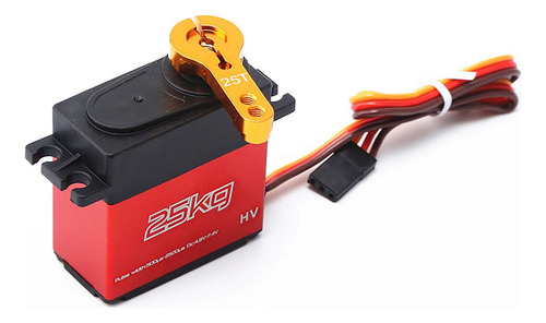 Servo Digital 25kg 25t Servo Com Helicóptero Angular De Braç