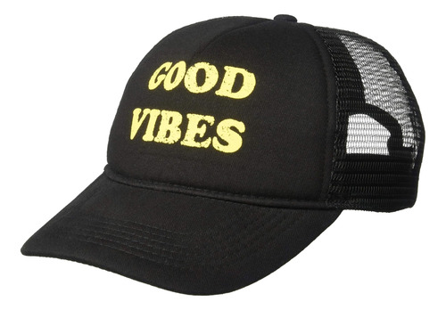 Gorra De Camionero Brooklyn Cloth Good Vibes Para Mujer Con