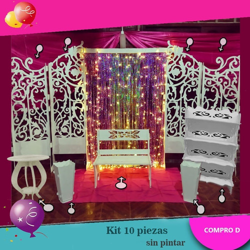 Imagen 4 de 5 de Mesa Cubo Arabesco Candy Bar