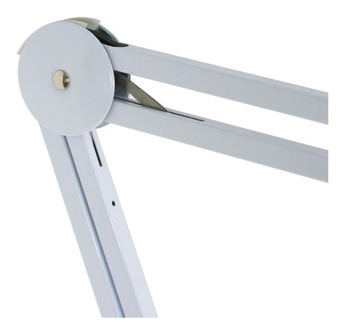 Lupa Luminária 120 Leds Smd Tripé Altura Regulável 4 Rodas