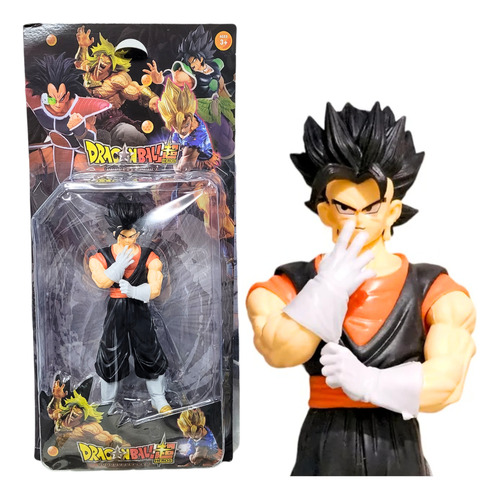 Muñeco Dragon Ball Figura Vegito Black Broly Personajes 18cm