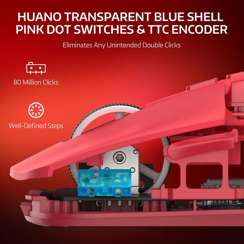 Ratón Bluetooth Attack Shark X6 Paw3395, Conexión Trimodo