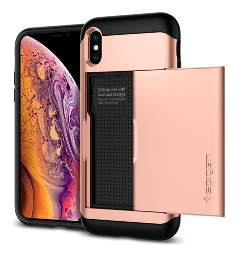 Apple iPhone XS Spigen Slim Armor Cs Carcasa Funda