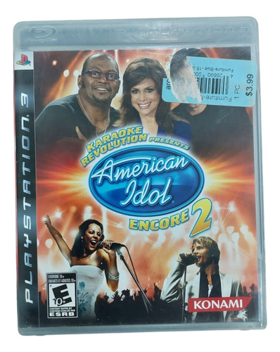 Karaoke American Idol Encore 2 Juego Original Ps3 