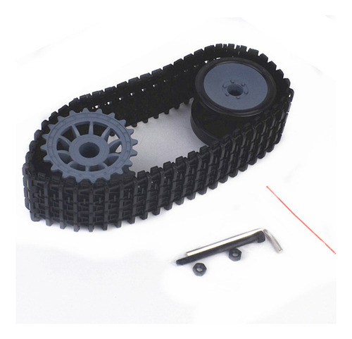 U Kit De Oruga Para Robots Tank Chassis Platform Arduino Rc