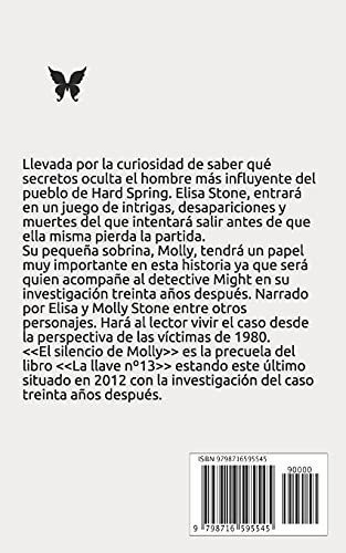 El Silencio De Molly Precuela De La Llave Nº13 La, De Carrasco Pavón, Gloria. Editorial Independently Published En Español