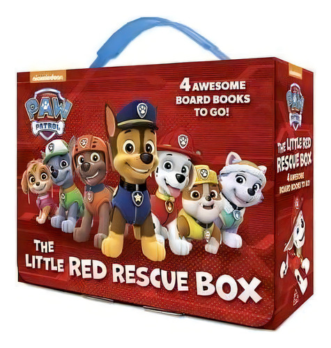 The Little Red Rescue Box (paw Patrol) : 4 Board Books, De Random House. Editorial Penguin Putnam Inc En Inglés