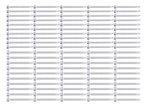 Kit Surtido De Tornillos Autoperforantes, 100 Unidades, Cabe