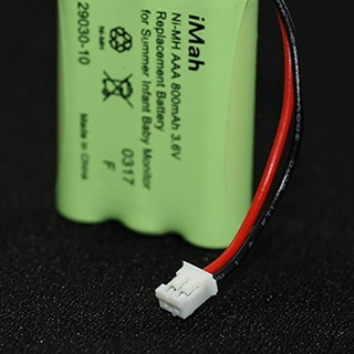 Bateria para monitores para bebé Chicco nc3000 4,8v 2000mah/10wh NiMH verde 