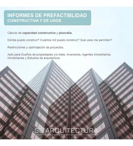 Imagen 3 de 8 de Arquitecto Estudio De Arquitectura Prefactibilidad Planos