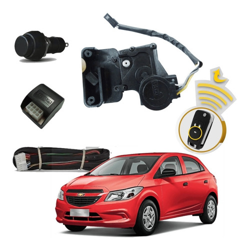 Kit Abertura De Porta Malas Tragial Apmo Gm Onix Joy E Ls