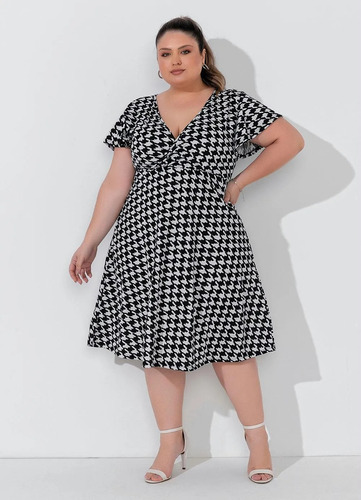 Vestido Boneca Gode Moda Evangélica P,m,g, Plus Size G2