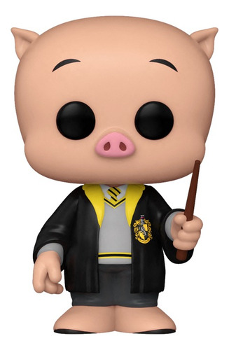 Funko Pop! Looney Tunes Porky Pig Hufflepuff 1337 Fall Conve