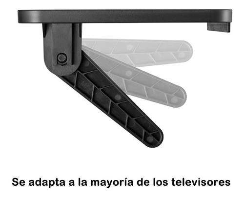 Imagen 5 de 9 de Soporte Tv 32 A 70 Para 50 Kilos !!! + Soporte Canalera