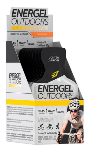 Gel Energel Outdoors Cx 10 Sachês - Bodyaction