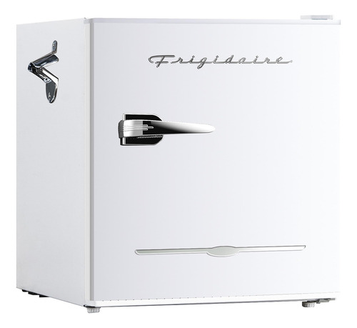 Enfriador Retro Blanco 1.6 Pies Cúbicos Mini Refrigerador