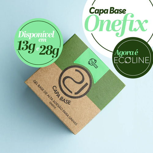 One Fix Clear Ecoline Capa Base 28g Nails 21