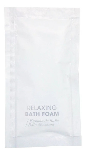 Espuma Jacuzzi Sachet Hl 15 Ml. X 250 Unidades
