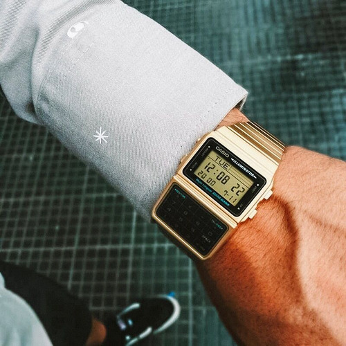 Reloj Casio Dbc611 Caballero Vintage Dorado Original